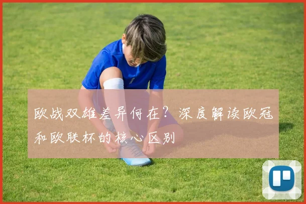欧战双雄差异何在？深度解读欧冠和欧联杯的核心区别